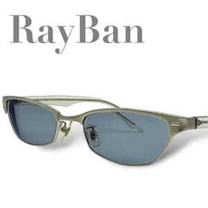 Ray Ban レイバン　サングラス　i4 青　ブルー　メタルフレーム　メンズ