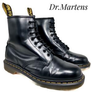 ☆即決・送料無料☆Dr.Marten ドクターマーチン 8ホールブーツ 1460 黒 ブラック 26cm 革靴 ブーツ カジュアル 本革 本皮 メンズ