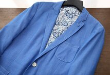 B33771【新品未使用】春物 XL 春夏の紳士 テーラードジャケット 美麗品_画像4