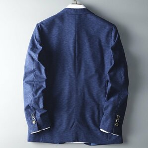 B3224【新品未使用】春物 XL 春夏の紳士 テーラードジャケット 美麗品の画像3