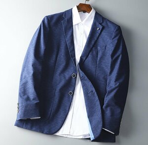 B32215【新品未使用】春物 M 春夏の紳士 テーラードジャケット 美麗品