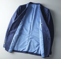 B3225【新品未使用】春物 XL 春夏の紳士 テーラードジャケット 美麗品_画像2