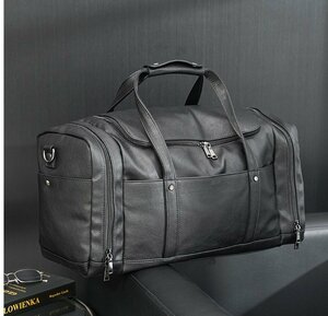 B2044[ new goods unused ] high capacity multifunction men's back popular fine quality PU leather beautiful beauty goods 