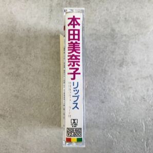 k0402-73★良品 カセットテープ 本田美奈子 LIPS リップス / 昭和 時代の割に綺麗 邦楽の画像3