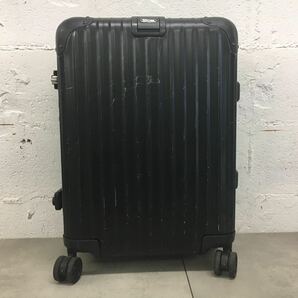 n0415-07★ RIMOWA リモワ スーツケース GERMANY ブラック キャリーケース / サイズ 約幅36㎝×高さ46㎝×奥行き18㎝ 現状品の画像1