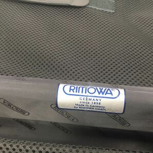 n0415-07★ RIMOWA リモワ スーツケース GERMANY ブラック キャリーケース / サイズ 約幅36㎝×高さ46㎝×奥行き18㎝ 現状品の画像8