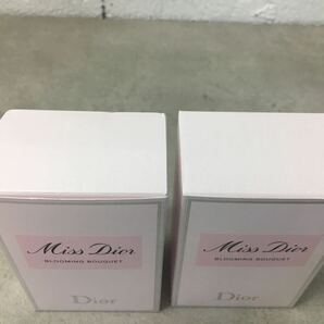 n0415-08★ 未使用 オードトワレ Dior Miss ディオール ブルーミングブーケ 香水 100ml 2点セットの画像3