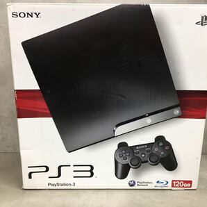 i0423-04★ゲーム本体/SONY PlayStation3/CECH-2000A /120GB/チャコールブラック/PS3の画像1