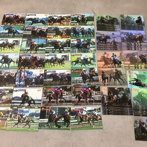 m0411-31★競馬・騎手カード’98gⅠ/‘98gⅡ/‘98the Classic/‘98天皇賞 /‘98 gⅢ/‘99GⅠ/2000GⅡ/2001 GⅢ 等 まとめて1000枚以上の画像9