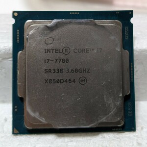 CPU★INTEL CORE i7-7700★3.60GHZ◆④◆ジャンク