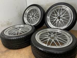 送料無料！!超美品!BBS LM229 LM230 20in 8.5J+32 9.5J+37 120 245/40R20 275/35R20 BMW7シリーズ F01 X4 F26 レクサス LS