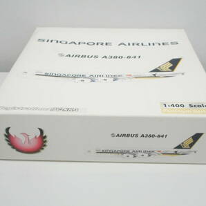 ※またまた再出品 1284 模型祭 フェニックス Phoenix エアバス A380-841 1/400 SINGAPORE AIRLINES AIRBUS リミテッドエディションの画像2