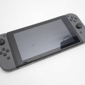 ゲーム祭 ニンテンドースイッチ 本体とアダプター HAC-001 2020 Nintendo Switch グレー 任天堂 稼働品の画像2