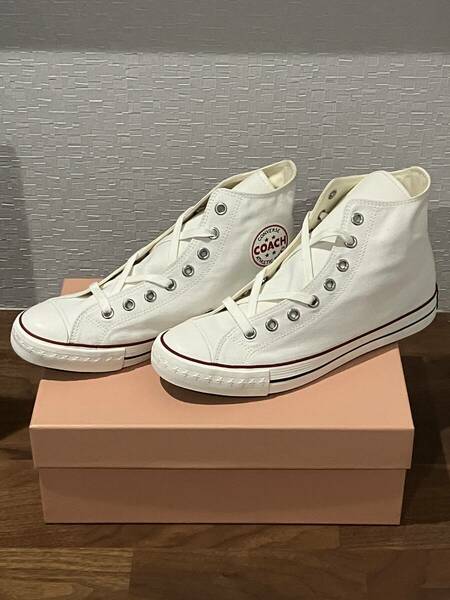 CONVERSE ADDICT COACH CANVAS HI WHITE 27.5cm US9 コンバースアディクト コーチ