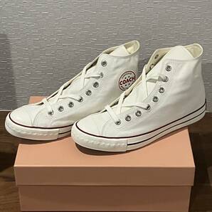 CONVERSE ADDICT COACH CANVAS HI WHITE 30cm US11.5 コンバースアディクト コーチ