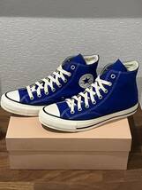 CONVERSE ADDICT CHUCK TAYLOR CANVAS HI BLUE 27cm US8.5 コンバースアディクト チャックテイラー_画像1