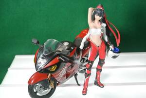  bike model rider figure set 