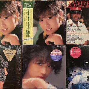 中森明菜 LP レコード 22枚 中古 美品 特典完備 歌姫 BEST ベスト 不思議 クリムゾン Stock Femme Fatale スローモーション 少女A DESIREの画像4