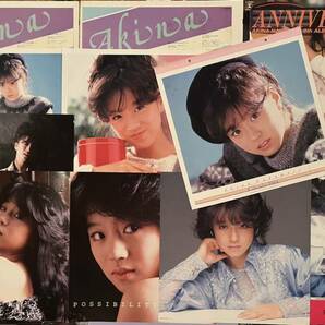 中森明菜 LP レコード 22枚 中古 美品 特典完備 歌姫 BEST ベスト 不思議 クリムゾン Stock Femme Fatale スローモーション 少女A DESIREの画像5