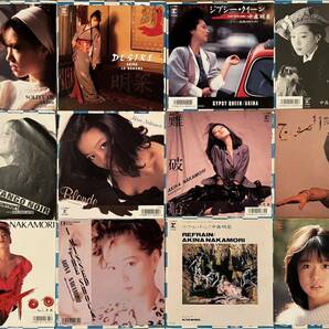 中森明菜 美品 EP レコード 24枚 別ジャケ レア盤 スローモーション 〜 I Missed The Shock レア盤 歌姫 少女A DESIRE TATTOO 応募ハガキの画像6