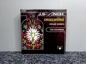 クラシック 6CD BOX / トン・コープマン / バッハ :オルガン作品集 J.S.BACH Organ Works, Ton Koopman - 盤美品 オランダ盤 97440