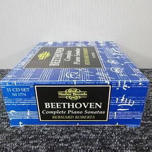 クラシック 11CD BOX / バーナード・ロバーツ ベートーヴェン :ピアノ・ソナタ全集 Beethoven :Piano Sonatas - 盤美品 UK盤 NI1774の画像2