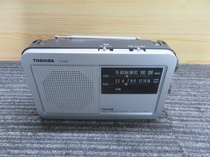 R*TOSHIBA AM/FM radio TY-HR2 operation OK