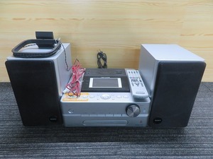 R*SONY HDD network audio system HCD-D500HD speaker SS-D500HD 10 year made remote control attaching operation OK