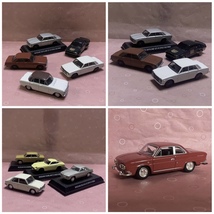 ●絶版名車コレクション　トヨペットクラウンハードトップSL (MS51) 1968 白&グレー2台set 白いクラウン　山村聰【漢の即決価格】 送料込み_画像6