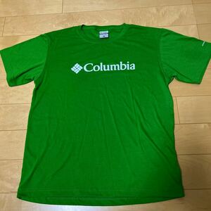 コロンビアTシャツ 緑　TITANIUM OMNI-DRY Lサイズ