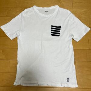 Ｔシャツ　ボーダー胸ポケット　ＸＬサイズ