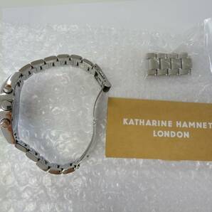 KATHARINE HAMNETT LONDON (キャサリンハムネット) 「KH-2070」腕時計 ◆盤面「ややパープル色」の画像7