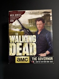 ★GENTLE GIANT★THE WALKING DEAD★THE GOVERNOR★LIMITED EDITION MINI BUST★