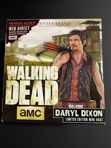 ★GENTLE GIANT★THE WALKING DEAD★DARYL DIXON★LIMITED EDITION MINI BUST★