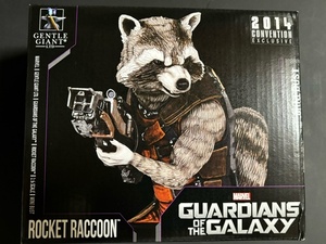 ★GENTLE GIANT★2014 SDCC★CONVENTION EXCLUSIVE★MARVEL GUARDIANS OF THE GALAXY★ROCKET RACCOON★1/6★ MINI BUST★