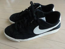 美品 NIKE BLAZER LOW SD ナイキ ブレーザー ロー スエード 黒 27.5cm AV9373-001_画像3