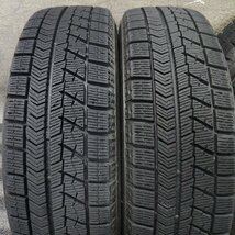 パT8862■155/65R14 BRIDGESTONE BLIZZAK VRX スチール 4.5J 4H +45 PCD100 スタッドレス★条件付送料無料★スズキ ダイハツ 軽自動車_画像8