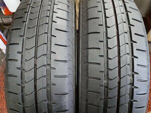 DF5320②■155/65R14 75H　2本のみ　BRIDGESTONE NEWNO　送料無料 夏 ’23年 9分山 ワゴンR ムーブ デイズ パレット タント N-BOX ラパン