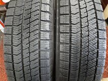 CF5321②■155/65R14 75Q　2本のみ　BRIDGESTONE BLIZZAK VRX2　送料無料 冬 ’22年 8分山 ワゴンR ムーブ デイズ パレット タント N-BOX_画像1