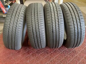 パF5349■175/65R14 82S　4本価格　TOYO NANOENERGY 3plus　送料無料 夏 ’20年 ’21年 8分山 フィット アクア デミオ パッソ ノート