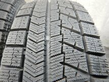 J2T7004■195/65R15 BRIDGESTONE BLIZZAK VRX Weds 6J 5H PCD100 スタッドレス★条件付送料無料★バリ溝 平面座 プリウス 9分山_画像8