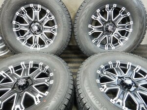 J5T7077■265/70R17 YOKOHAMA ICEGUARD G075 7.5J 5H +38 PCD127 2021年製 スタッドレス★条件付送料無料★超バリ溝 美品 良品