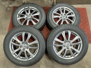 J5F4774■215/60R17 96Q　4本価格　GOODYEAR ICENAVI 7　マツダ オプション ホイール CX-5　送料無料 冬 9分山 17×6.5J +45 5穴 114.3