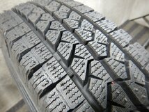 新品4本価格★J6T8276★155/80R14 88/86N LT BRIDGESTONE BLIZZAK VL1 スチール 5J 4H 22年 冬★条件付送料無料★プロボックス サクシード_画像3