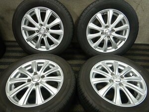 J6T8026■185/65R15 PRACTIVA 社外ホイール 5.5J 4H PCD100★条件付送料無料★2021年 バリ溝 デミオ bB キューブ ノート フリード