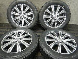 J6T7823■155/65R14 BRIDGESTONE BLIZZAK VRX3 社外 4.5J 4H PCD100★条件付送料無料★21年 バリ溝 タント ワゴンR N-BOX ムーヴ デイズ