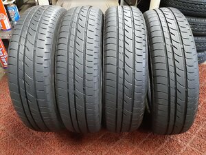 DF5383■155/65R14 75H　4本価格　BRIDGESTONE Playz PX-C　送料無料 夏 ’19年 7～8分山 ワゴンR ムーブ デイズ パレット タント N-BOX