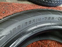 DF5382■155/65R14 75S　4本価格　DUNLOP ENASAVE EC204　送料無料 夏 ’21年 8.5分山 ワゴンR ムーブ デイズ パレット タント N-BOX_画像10