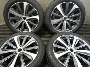 J7T5262■225/50R18 YOKOHAMA VID GT 10分山 スバル純正 7.5J 5H +55 PCD114.3 4本■条件付送料無料■B4 BN9 レヴォーグ