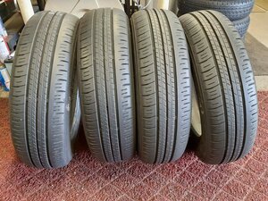 DF5416■165/65R14 79S　4本価格　DUNLOP ENASAVE EC300+　送料無料 夏 ’18年 8分山 ハスラー タンク ウェイク ルーミー トール ソリオ